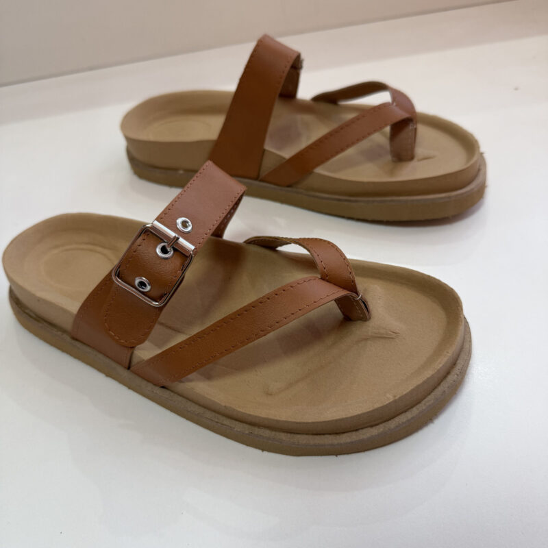Sandalias CAPRI - Hebilla Cuero suela